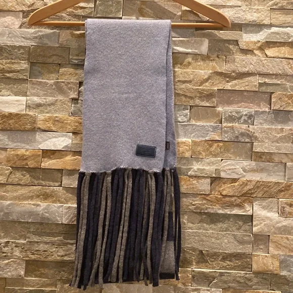 Coach Wool Scarf - Picture 3 of 8